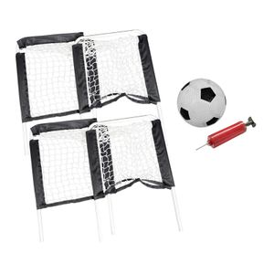 High Quality 25x25x38cm Metal Beach Soccer Goal Set Potable Outdoor Football Training Youth Metal Soccer Goal Set