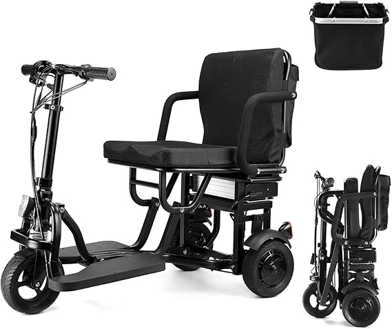 LOYAL SUPER PRICE FOR WIS-GING Scooter Mobility Folding Electric Mobility Scooter 3 Wheel