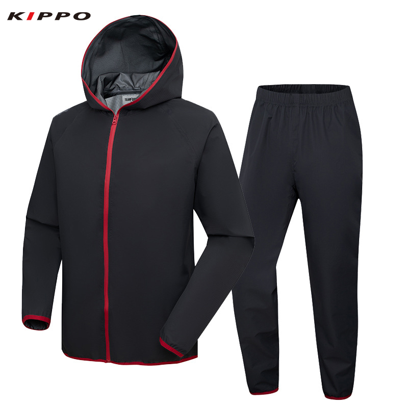 Kippo  Motorcycle Outdoor Riding Split Raincoat Rain Pants Suit Waterproof and Reflective raincoat