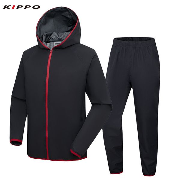Kippo  Motorcycle Outdoor Riding Split Raincoat Rain Pants Suit Waterproof and Reflective raincoat