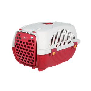 Plastic kennel for easy carrying Plastic wire door travel dog crate suitable for small pet cats and dogs