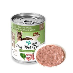 Factory wholesale direct low price hot sale pet canned food OEM service low MOQ dog wet food pet can