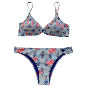OEM Women's bikinis, AOP, two-piece swimsuit, top with smoking design, LRX factory price