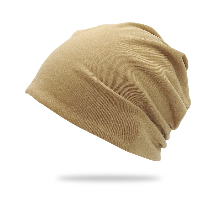 Yiwu Shouting International Trading Co., Ltd. B4 Solid Color Baotou Pile Cap Women's New Joker Cold Pullover for Winter Warm Postpartum Confinement Woven Logo for Travel