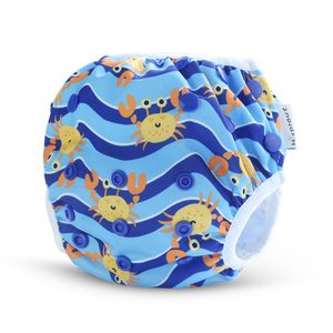 2024 New Arrival Leak Proof Reusable New Born 0-3 Year Baby Diaper Swim Pant Nappy Washable Baby Swimming Diaper