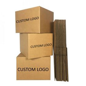 Corrugated Shipping Box Wholesale Custom Size Corrugated Box Recycled Carton Packaging Box
