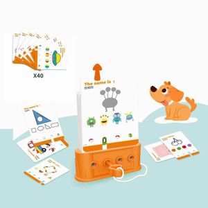 2024 baby toys educational Stage A1-2-3 find different logic key logic game lock the card english learning card 40pcs for kids