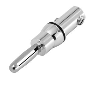 RASANTEK Hi-end Rhodium Plated 4mm Banana Plug Hifi Audio Video Speaker Copper Banana Connector for Speaker Cable