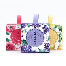 OEM Private Label Massage foam christmas hand soap Body Bar Savon Vegan Relax Organic Natural skin care lemon SoapPopular