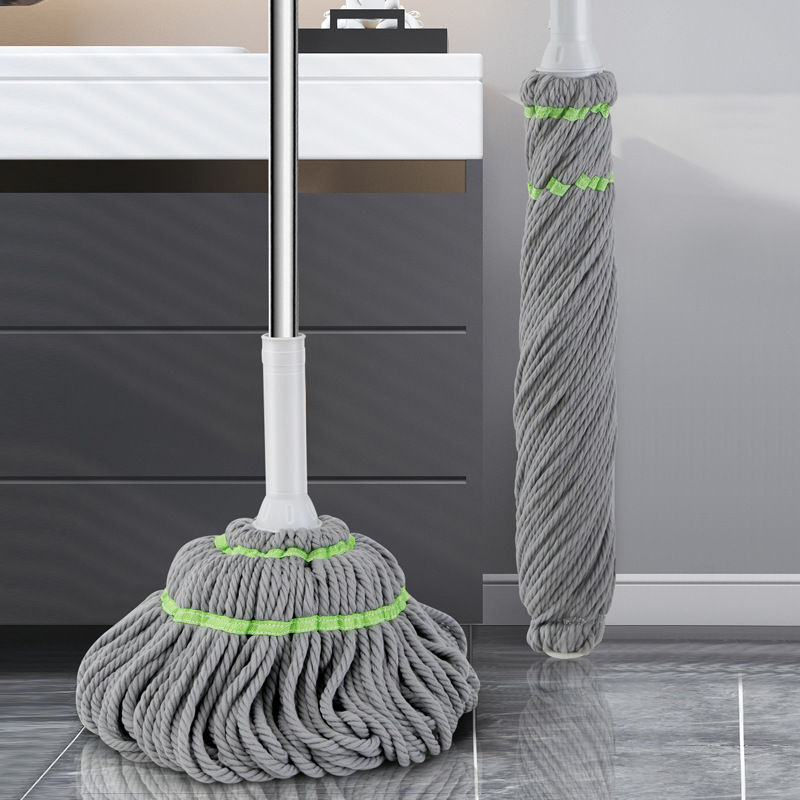 Yiwu Qing Fan Technology Co., Ltd. Wholesale Home Kitchen Cleaning Tool Hands-Free Dry And Wet Mop 360 Degrees Microfiber Cleaning Twist Magic Mop