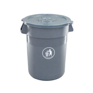 Factory Wholesale 32Galon Plastic Trash Can 120L  Waste Bins Wasting Recycled Bin US-Style Round Storage Bin with Dolly