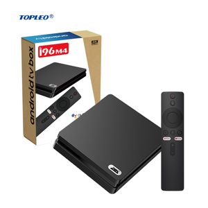 Topleo smart tv box OTA update android tv certified ATV 4k smart box tv android