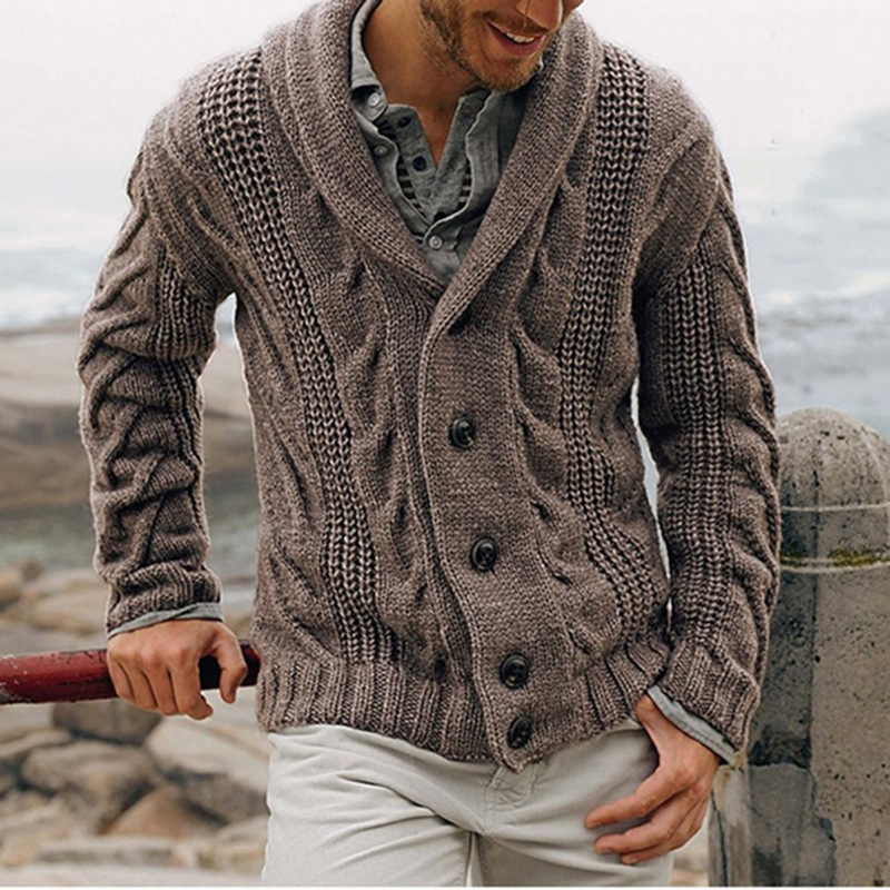 Beijing Aleaty Trading Co., Ltd. cardigan luxury sweater knit man manufacturers men custom logo male plus size men's knitted sweaters