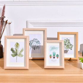 Art gifts cheap bulk tabletop family wholesale modern wooden picture photo frame