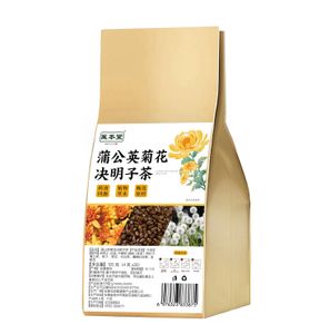Wholesale Detox Organic Liver Tea Sachets Herbal Slimming Honeysuckle Clear Fire Formula Chrysanthemum Cassia Seed Loose Tea