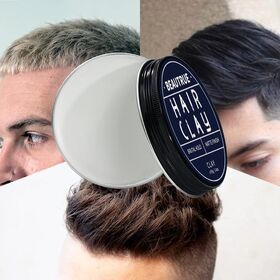 Low MOQ private label alcohol free fashion hairl best fashion clay gel pomade men styling hair wax for hair