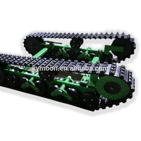 Rubber Track for Snow Vehicle snow sweeper snowplow robot rubber crawler undercarriage chassis