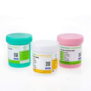 TONGFANG Sn64Bi35Ag1 reflow soldering low temperature Lead-free No-clean Solder paste welding Flux for SMT PCB LED