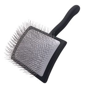 Pet Grooming Brush Extra Long Pin Slicker Brush Removes Deep Undercoat for Thick Coat