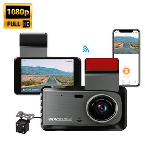 Supplier mini wifi 1080P dash camera car dvr car camera dashcam dual lens front and rear double camera wifi 1080P dash cam