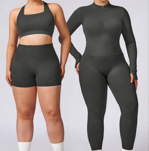XL-3XXXL Custom Plus Size 2 Piece Workout Yoga Sets Fitness Women Gym Sport Wear Bra High Waist Legging Tracksuits Yoga Outfits