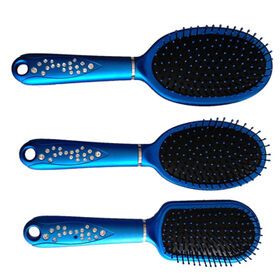 Hair brush set with diamond handle 2024