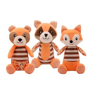 Famipet Custom Wholesale New Design Canvas Animal Cute Soft Stuffed Pet Squeak Toy Squeaky Plush Dog Toy Set
