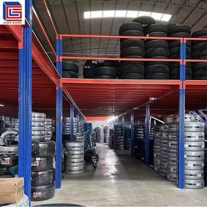Heavy Duty Industrial Pallet Rack Storage Shelves Systems Warehouse Steel Pallet Racking Tyre Mezzanine Floor Racking