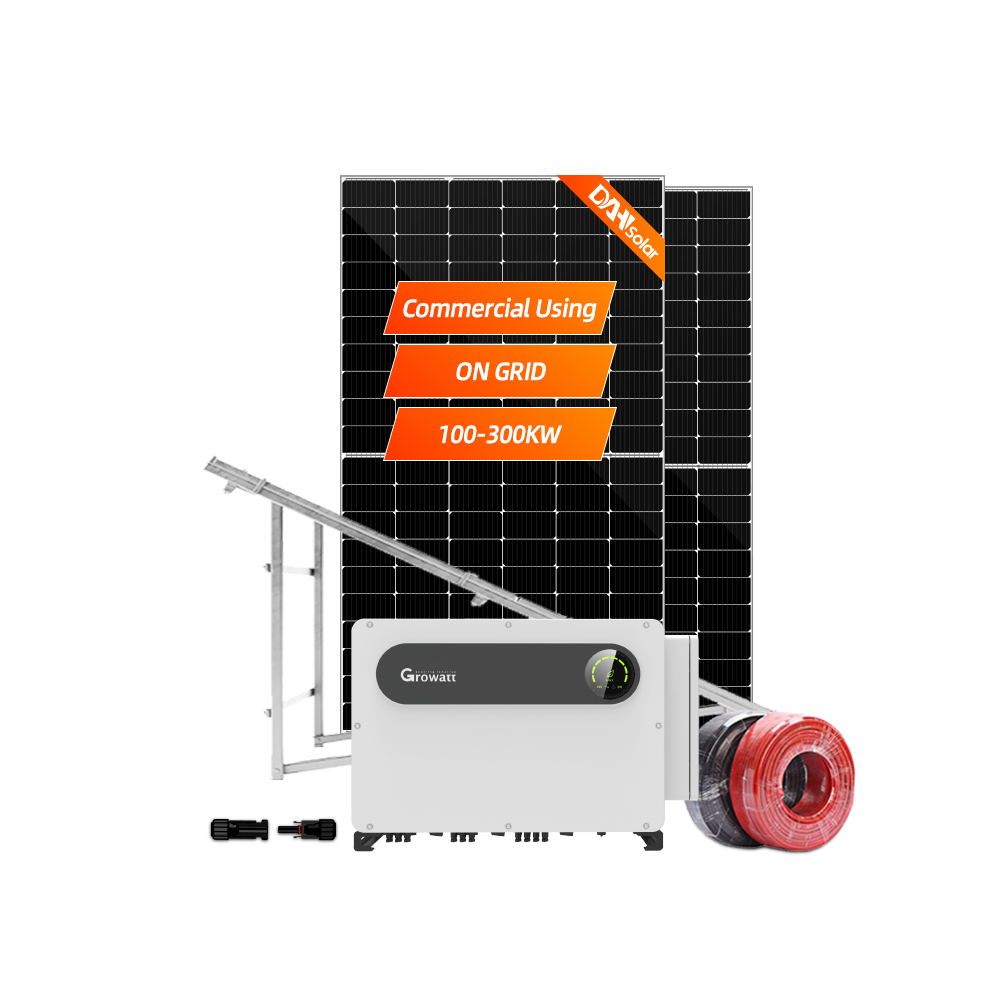 DAH solar power system for home sun panels electricity solar panel system 2kw 5kw 10kw  on grid solar system