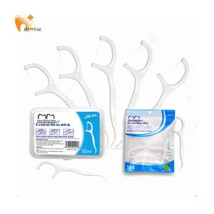 FLOSS STICK Silk Tooth Nylon Dental Floss For Kids dental brush dental floss floss pick Dental Supplies Dental Interdental Brush