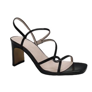 Custom High Heel Leather Shoes Leather Straps sandals designer shoes women zapatos de mujer genuina  sandalias tacon alto