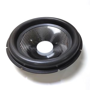 GZ1281--High Quality 12inch Tall Roll Subwoofer Parts  Carbon Fiber Cone 78mm VCID for Car audio