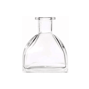 Factory direct sale square glass aromatherapy bottles for flowers