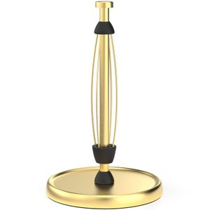 Kitchen Organzation Stainless Steel Standing Paper Towel Roll Holder Dispenser One - Handed Tears