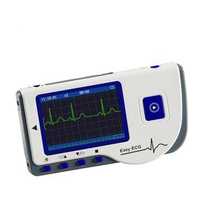 Blue tooth 3 lead Wireless Easy Portable Smart Handheld EKG ECG Monitor