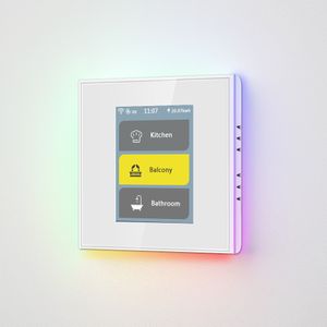 New Technology Wifi tuya Smart home 1 2 3 gang light switch work with tuya&smart life Home Assistant remote control switch