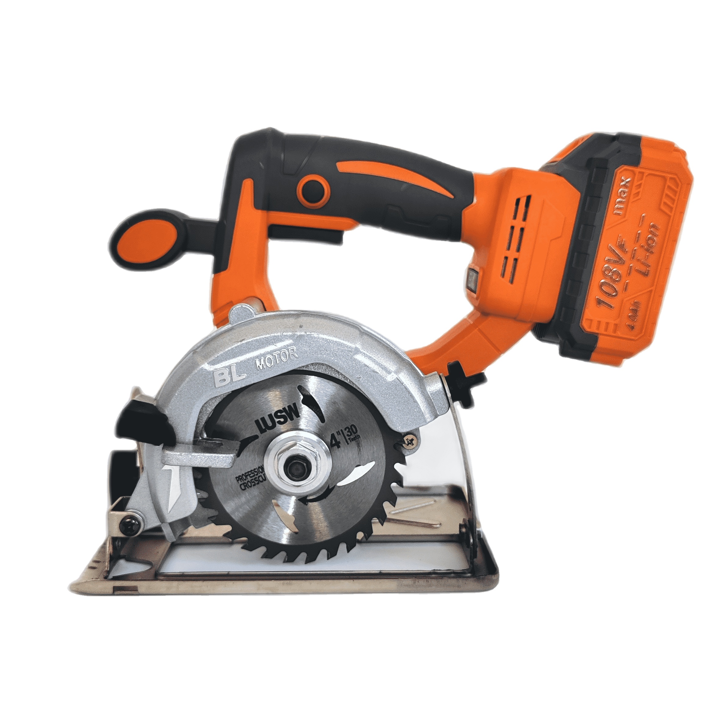 Shandong Jinxun Import And Export Co., Ltd. Woodworking electric tool battery hand saw machine 1 piece DIY orange 7-inch 20V 200W wood saw/500W 200mm