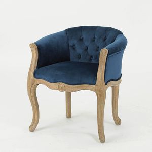 home furniture hand carved wooden armchair antique solid wood diningroom used chairs(CH-939-1-Oak)