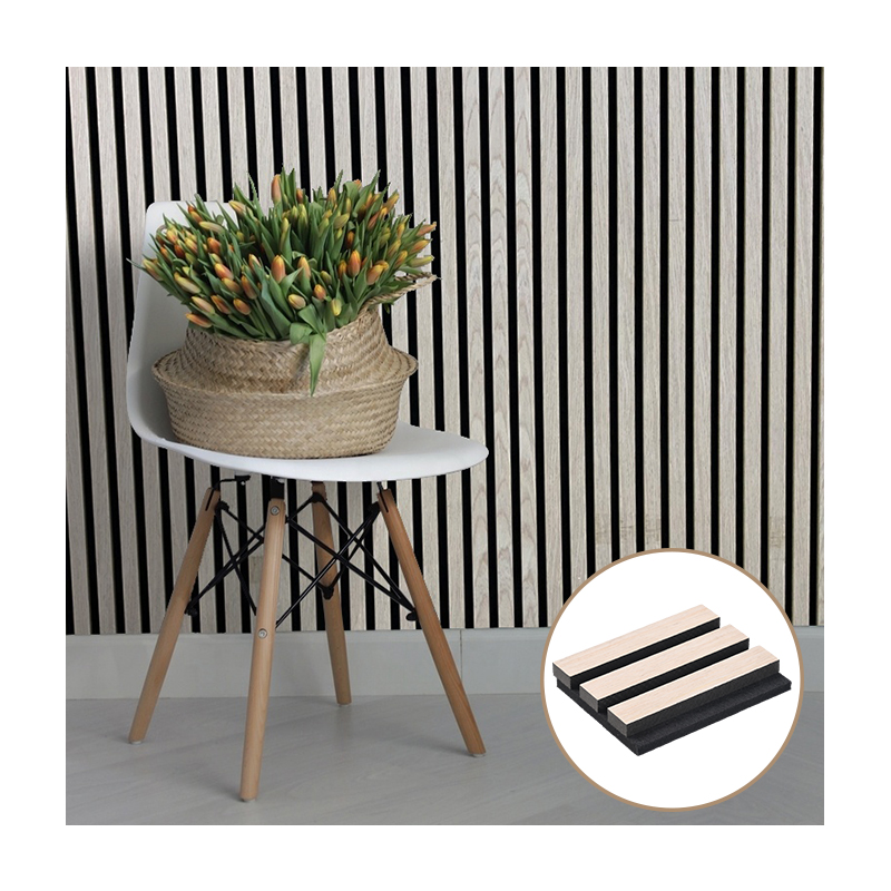 Factory Customized Sound Proofing Acoustic Panel Wood Slatted Acoustic Wall Panel