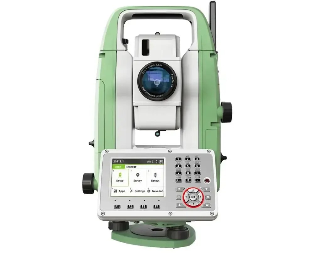 Lewis Supplies LLC AUTHENTIC LeicaS FlexLine TS03 - TS07 - TS10 Manual Total Station