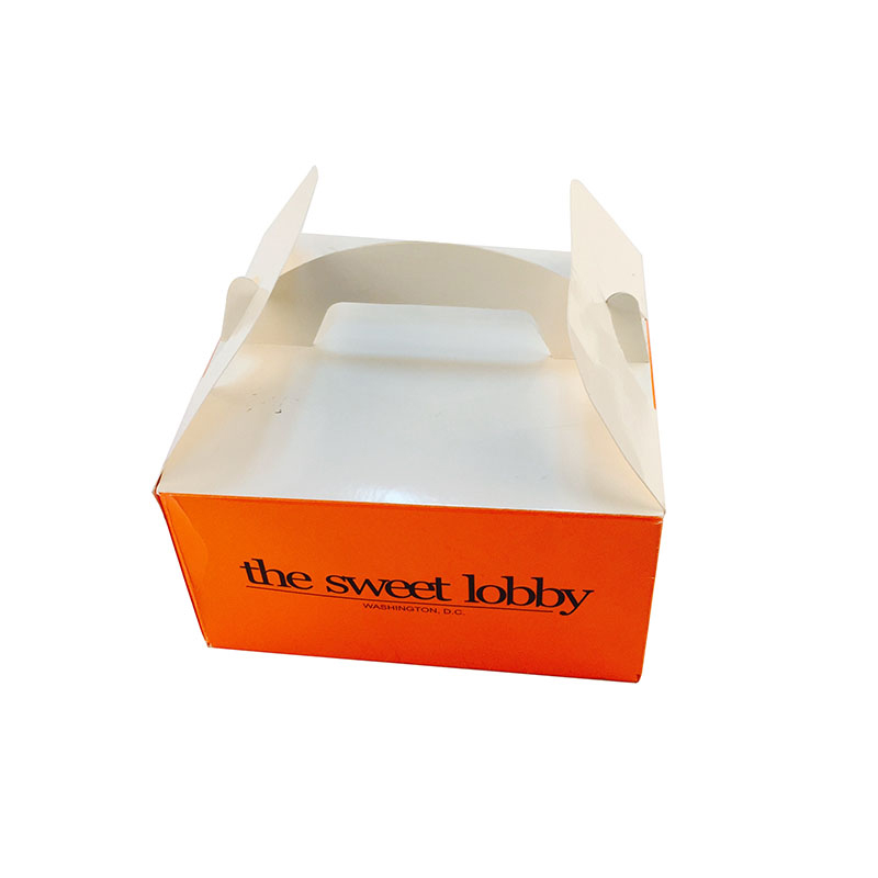 Wholesale Custom Size Rectangle Food Grade Cupcales Bakery Packaging Wedding Cake Box With Window