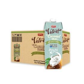 Thailand Plant-based Sterilized Unsweetened Lactose Free Flavored Coconut Milk For Drinking And Cooking