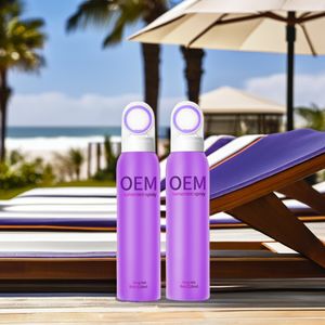 Private Label Korean Sunscreen Spray Non-sticky easy film forming spf50+++ sunscreen spray