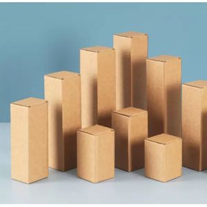 Wholesale customized rectangular kraft paper car accessories decorative cup packaging corrugated cardboard packaging box