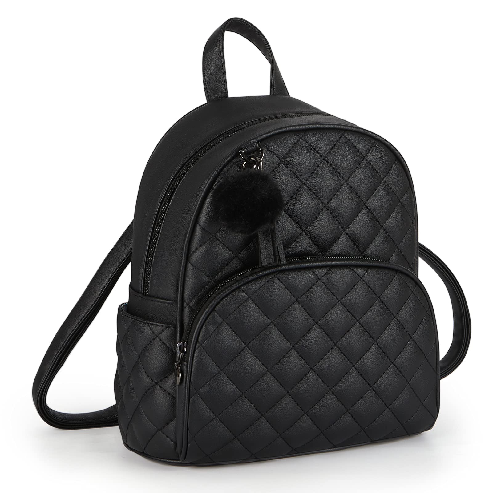 Hot Selling FAMA  Authorized Manufacturing Loungefly OEM Customize PU Mini Backpack Travel Shoulder Bag with Charm Tassel