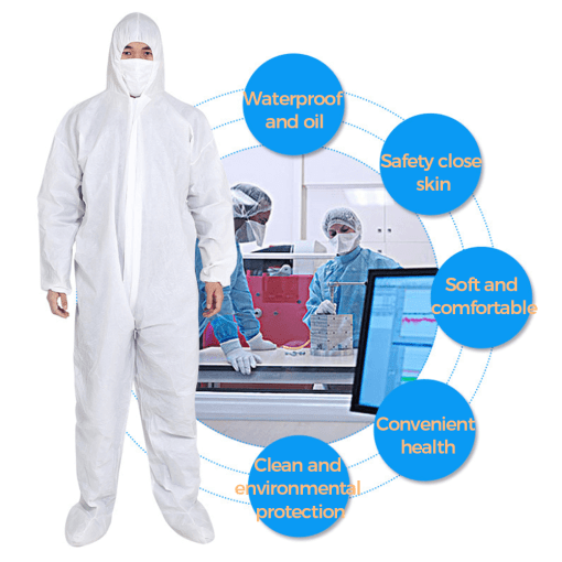 cheap disposable coveralls microporous bulk work wear disposable coverall protection
