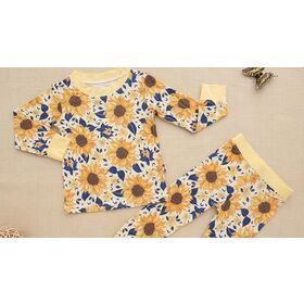 New Printing Baby Boys Girl Suits Set Soft Bamboo Baby Pajamas Set Eco Friendly 2 Pcs Long Sleeve Casual baby Clothing setPopular