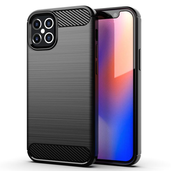 Carbon Fiber Soft Tpu Factory Wholesale Mobile Cover Cases For Iphone 11 12 13 14 15 ultra Plus Pro Max Phone Case Iphone Case
