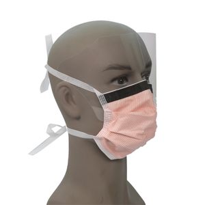 Surgical  Masks With Shield Facemask with Transparent Eye Shield Facemasks with eyeshields