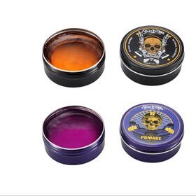 Factory wholesale crutly free high shine high hold hair wax pomade mens hair styling products
